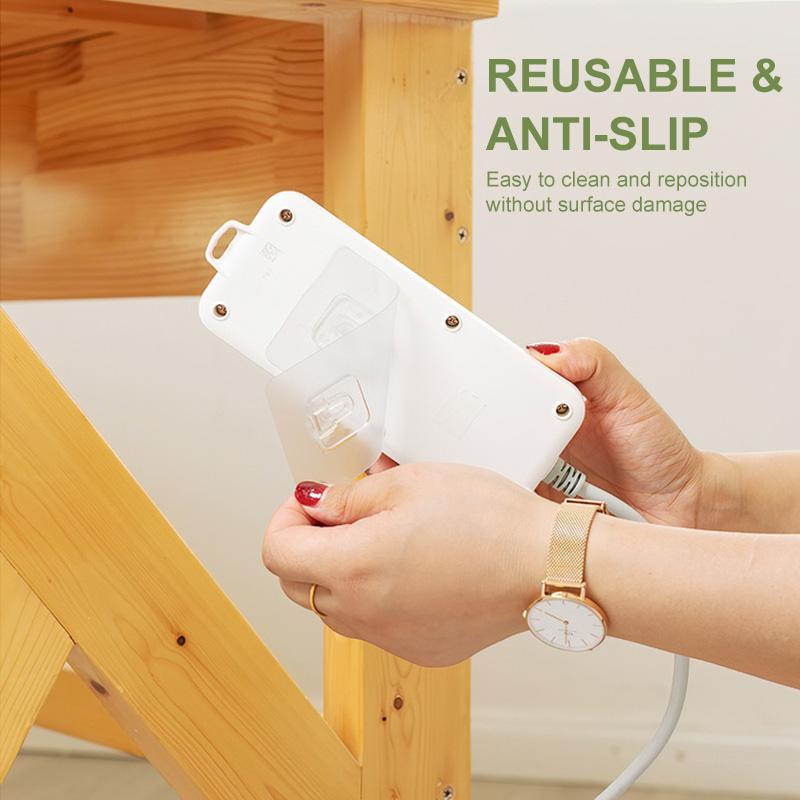 מדבקות דבק דו צדדי לאחסון ללא קידוח