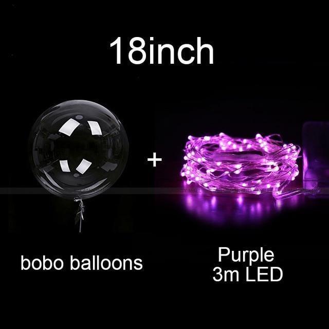 LED balony wielokrotnego użytku do oświetlania twoich imprez (X10)