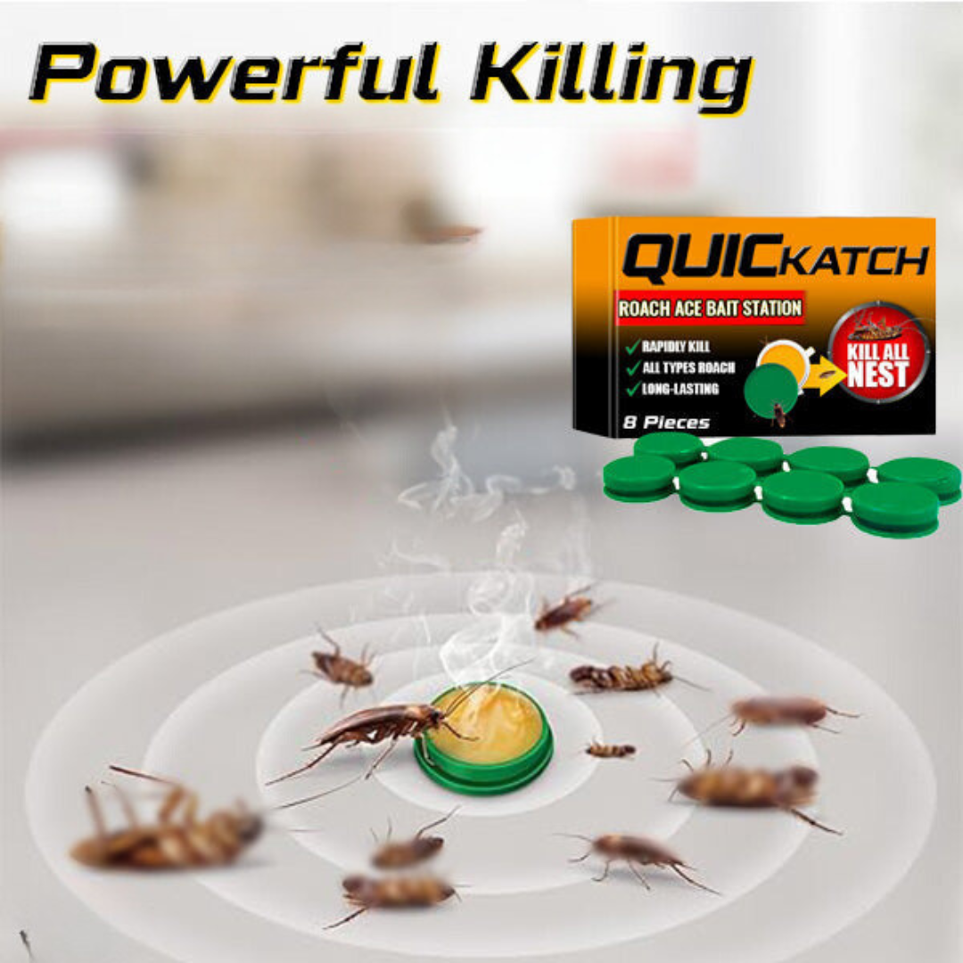 Bait station for cockroaches 